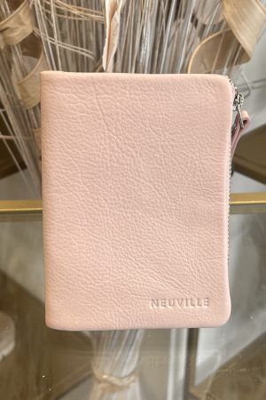 Rose et raffiné 🌸💼 Le portefeuille Everything de Neuville, l’allié chic de ton quotidien ✨