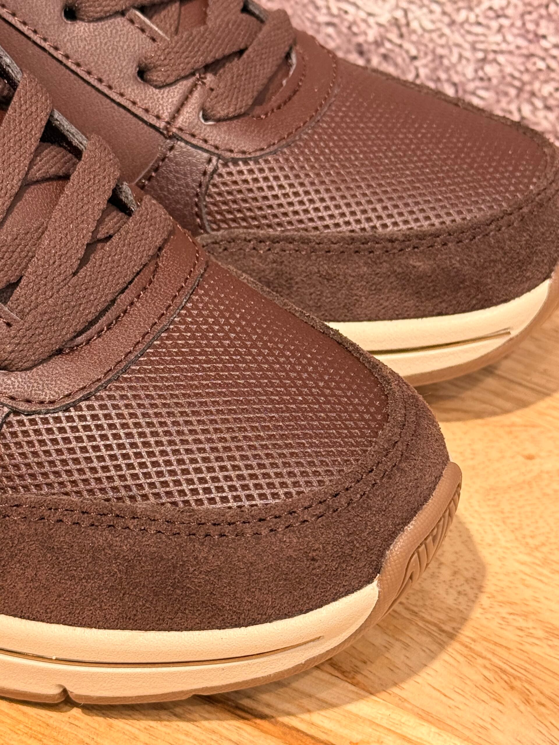 Basket Femme Billion Flex Luxe chocolat ou noir, Skechers-Confort & intemporel – Image 5